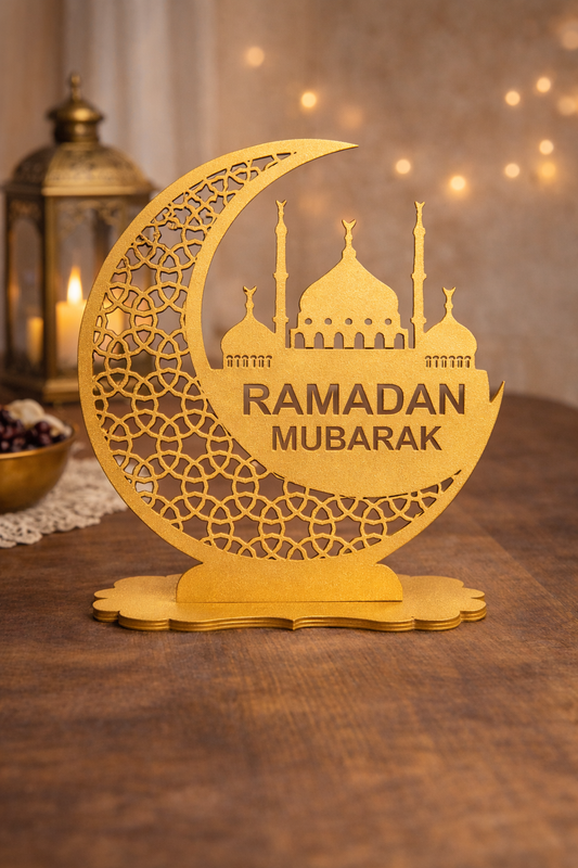 Ramadan Mubarak Moon stand