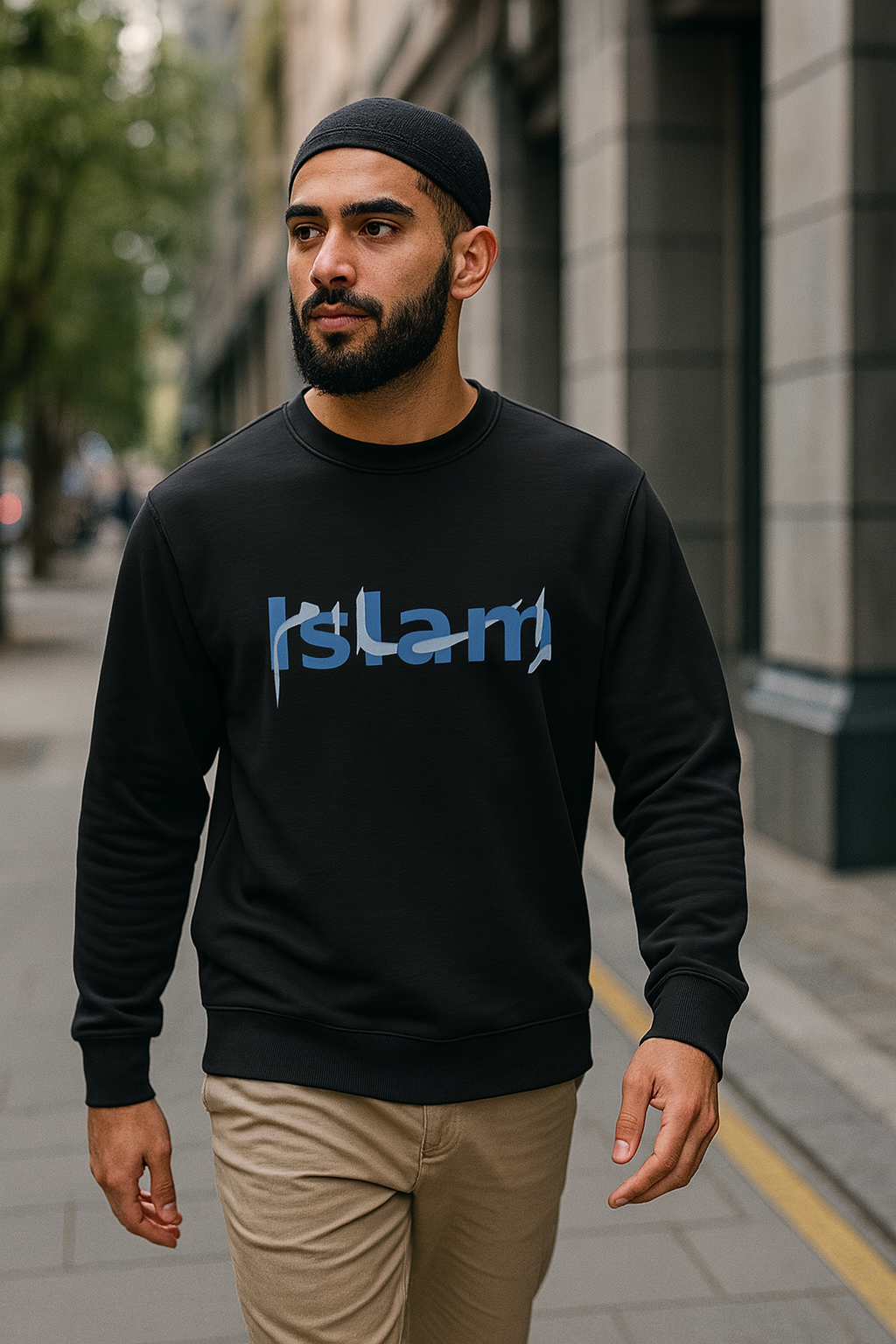Islamic design Crew Neck Sweater Islam