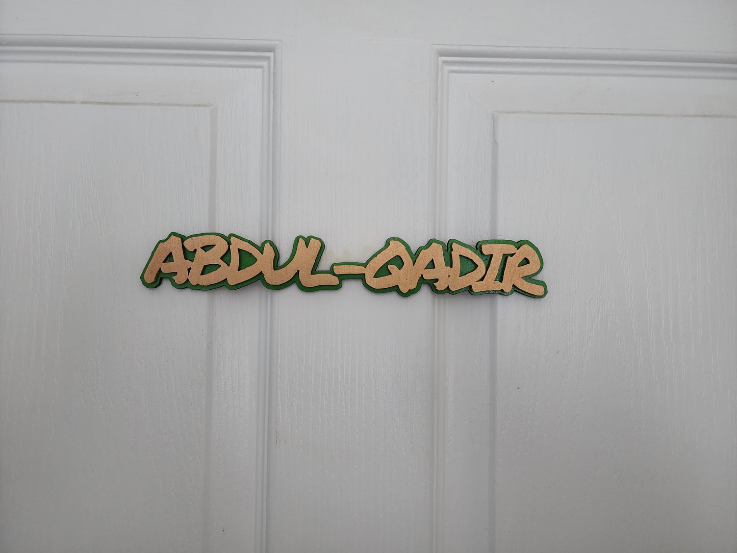 Custom name signs