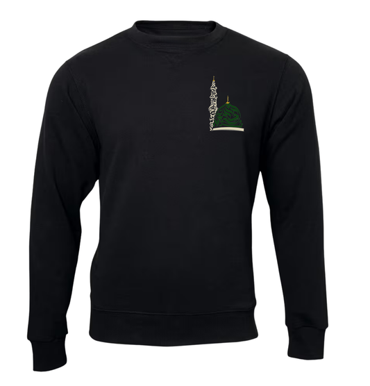 Islamic design Crew Neck Sweater Madina (Embroidered)