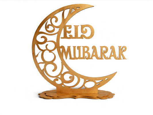 Eid Mubarak Moon table decor