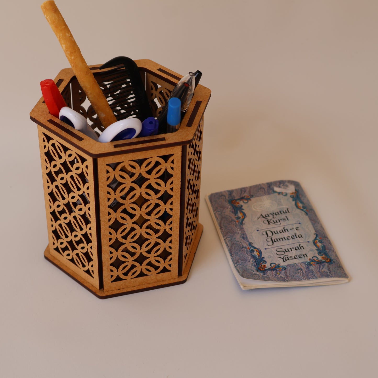 Geometric Pencil Holders