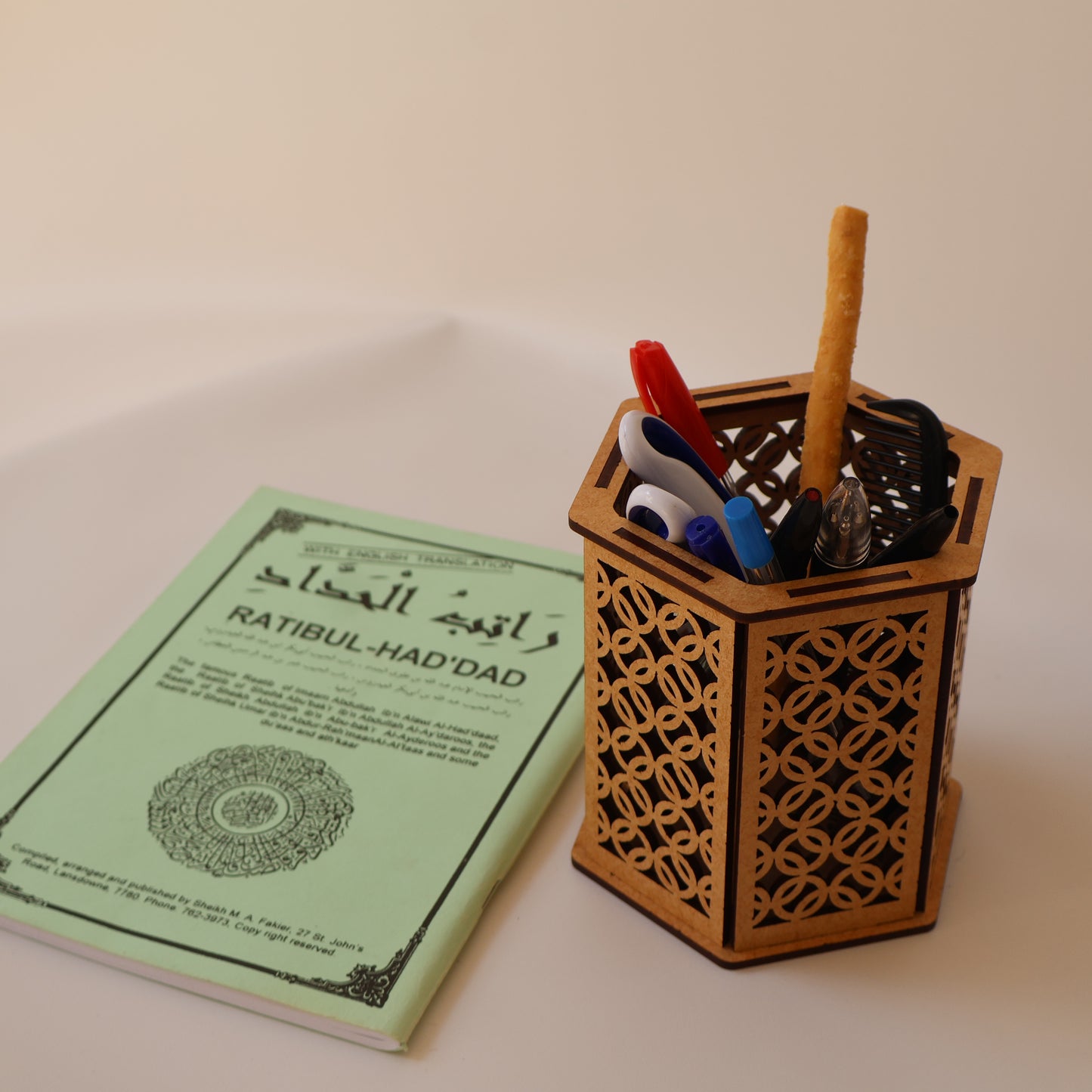 Geometric Pencil Holders