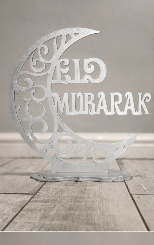 Eid Mubarak Moon table decor