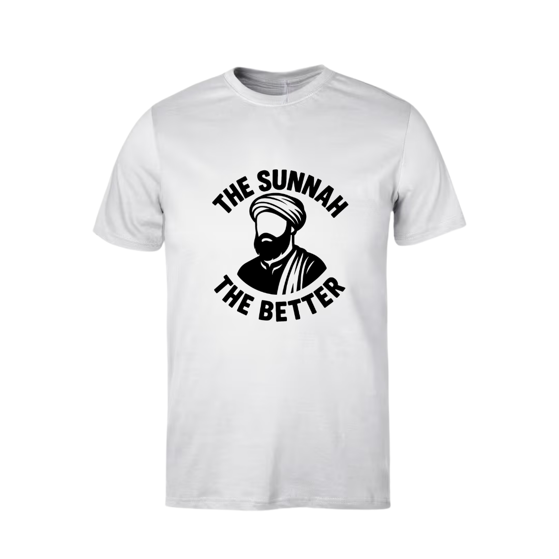Islamic design short sleeve t-shirt The Sunnah The Better